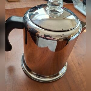 Farberware Stainless Steel Percolator with Black Handle
